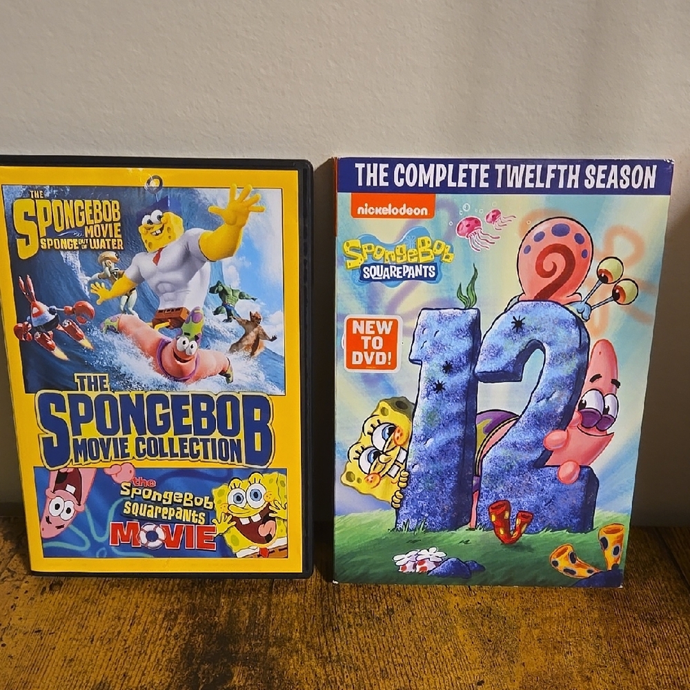 SpongeBob Movie Collection and Twelfth Season DVD Set